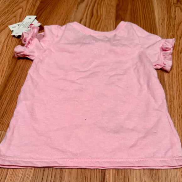 Disney Minnie Mouse Girls Pink T-Shirt - Picture 2 of 4